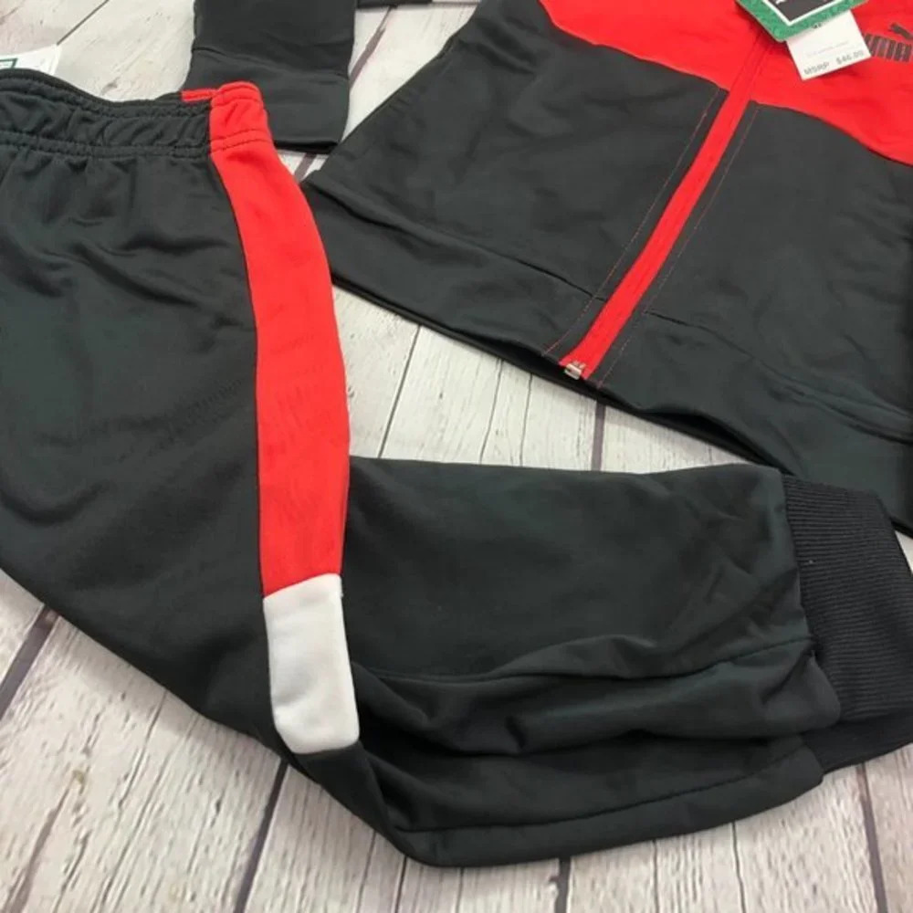 NWT puma boys jogger track suit sporty activewear Athleisure streetwear - Picture 7 of 7